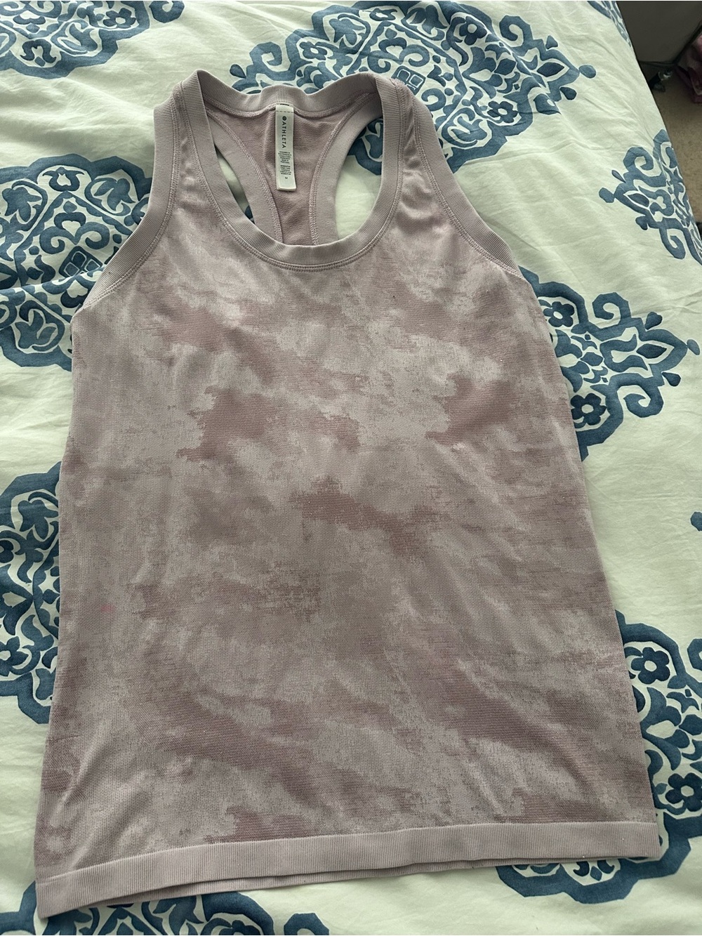 Athleta Lilac Racerback Tank Top